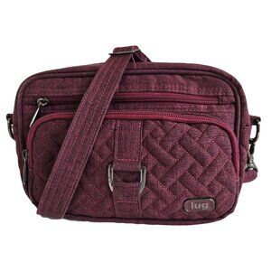 LUG Carousel Crossbody Red/Burgundy